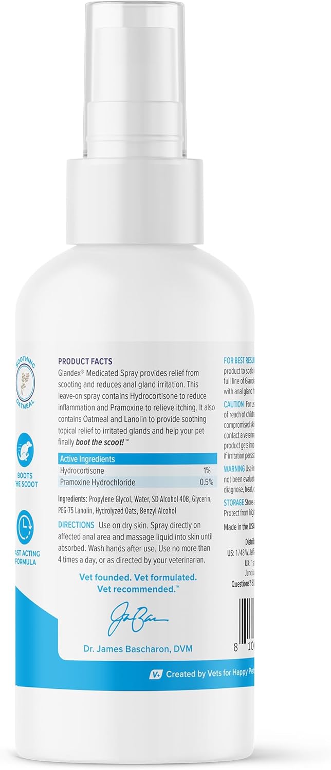 Medicated Dog Anal Gland Spray (4oz) R97406