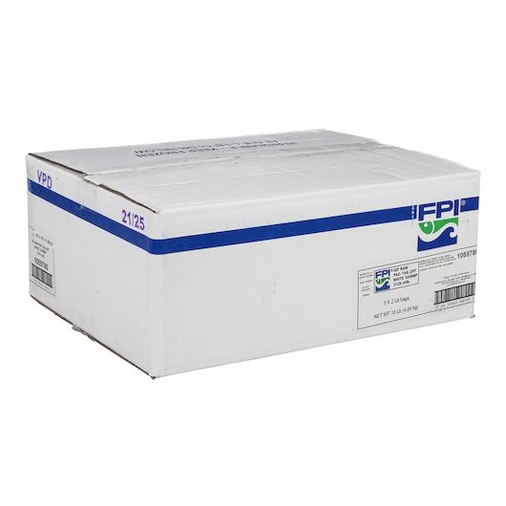 White Shrimp 21 to 25 Count, 2 Pound A57629