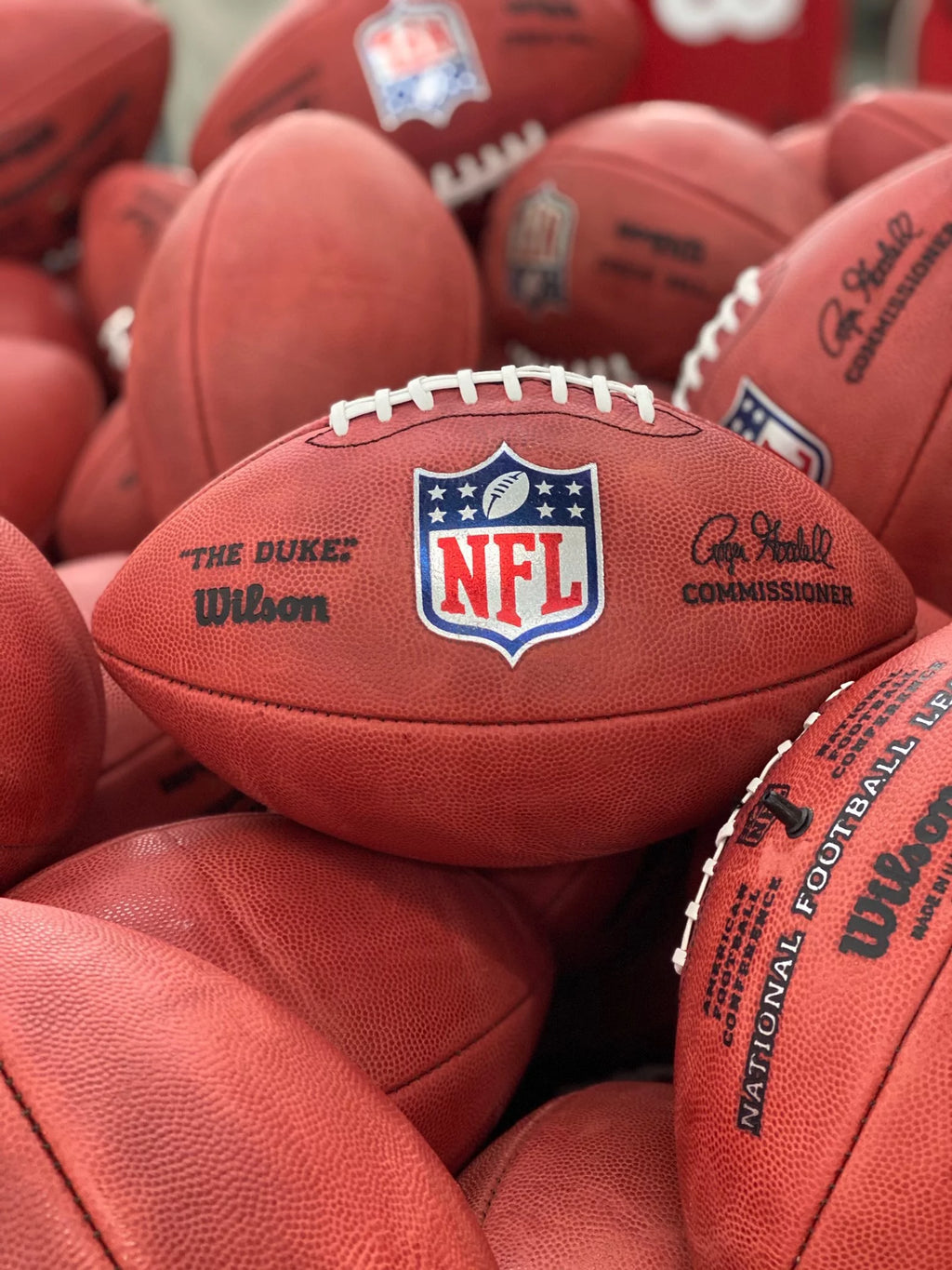 Official Leather Game Football K5086