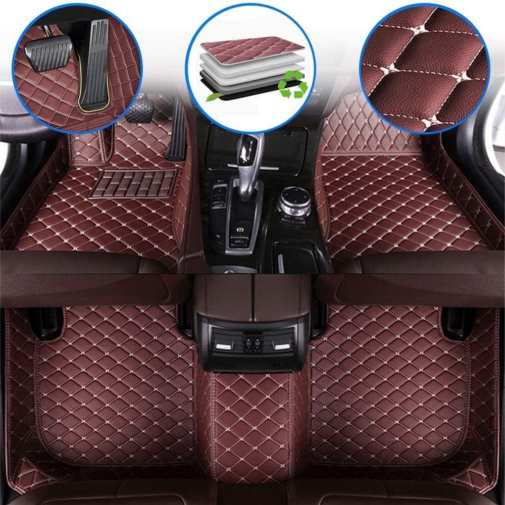 Custom Full Coverage All Weather Non-Slip Leather Car Floor Mats S521