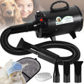3.2HP Adjustable Pet Grooming Dryer with 3 Nozzles Z970034