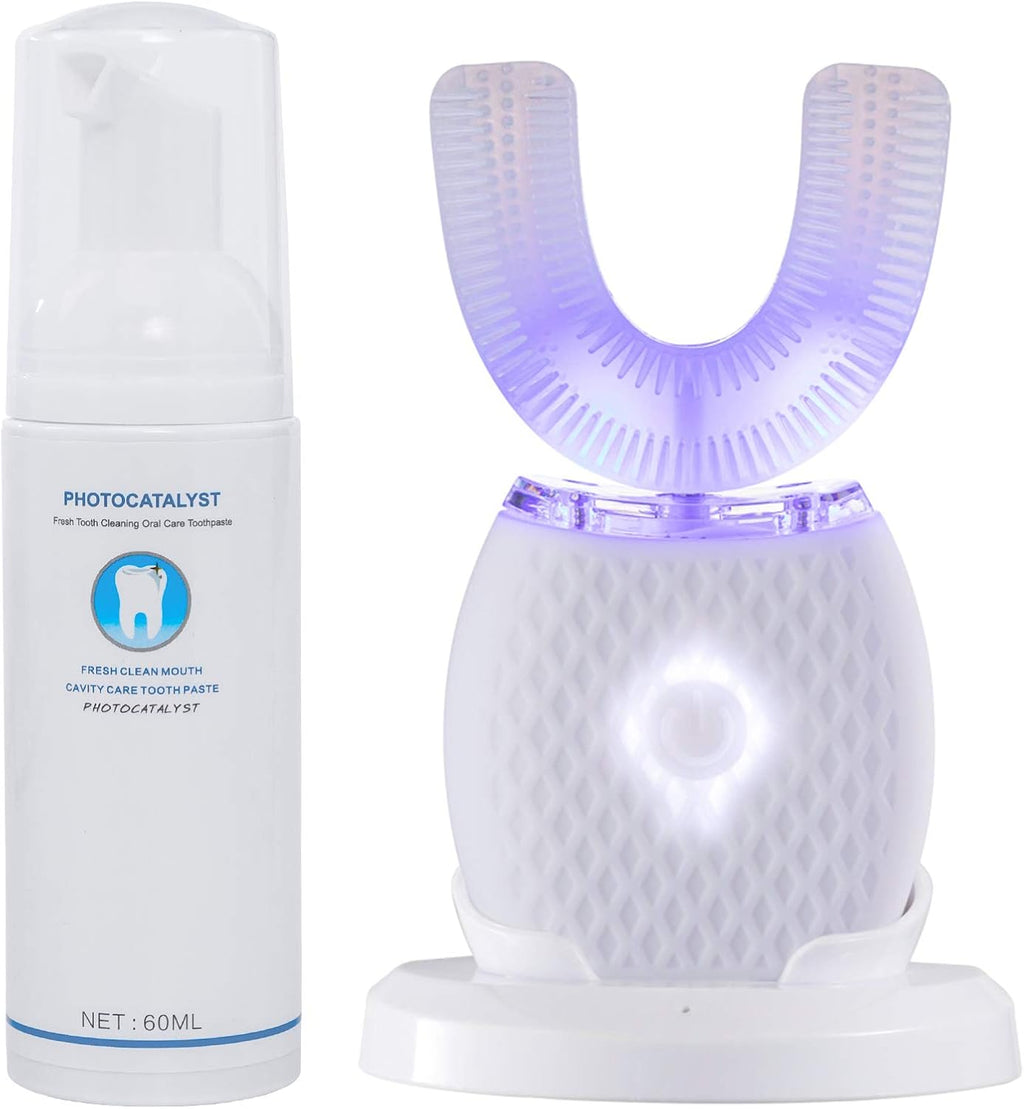 U Shaped Automatic Toothbrush with Wireless Charging Q885