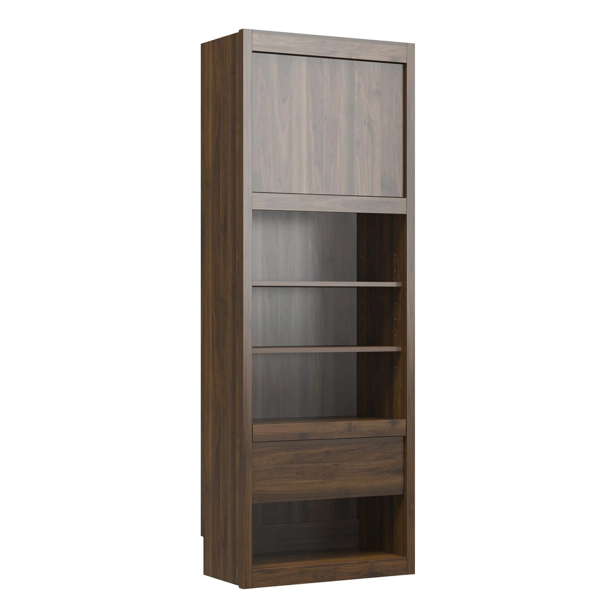 Single Side Cabinet in Walnut Q438988