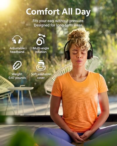 Wireless Over-Ear Bluetooth Headphones with Noise Canceling B6844