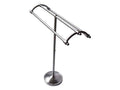 Vintage Satin Nickel Pedestal Towel Rack P5199