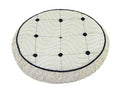 White Velour Lowrider Bike Spare Tire Cover H509878