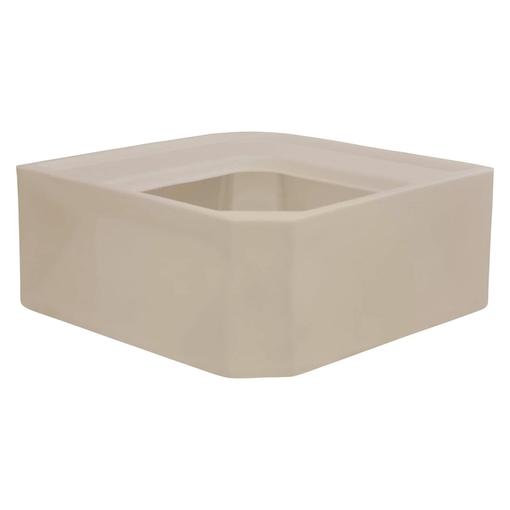 Grey Pontoon Corner Section Radius Seat Base H881