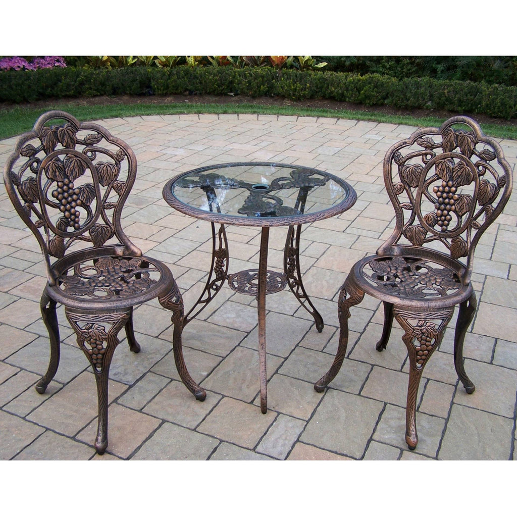Antique Bronze Bistro Set B856007