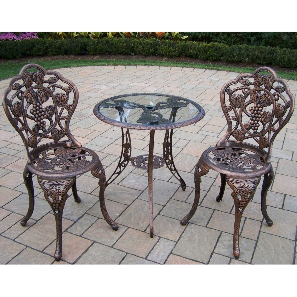 Antique Bronze Bistro Set B856007