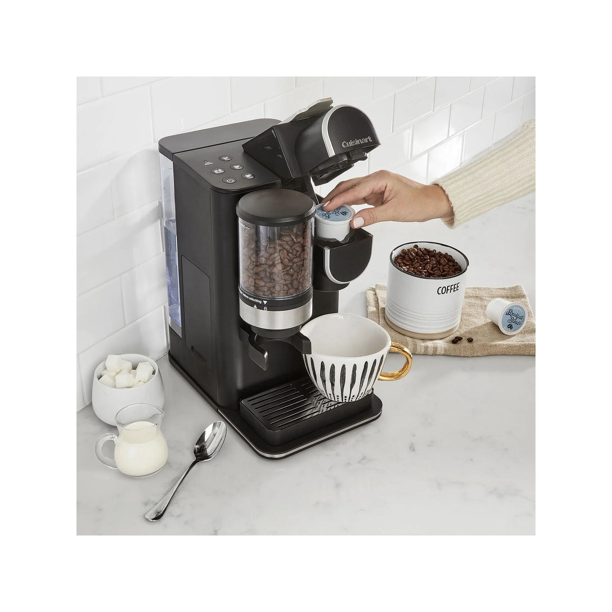 Single-Serve Coffeemaker, 100g, Black G69201