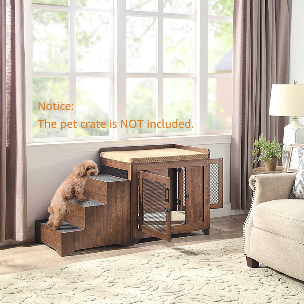 Rustic Stairs for Small Dogs and Cats Q2484