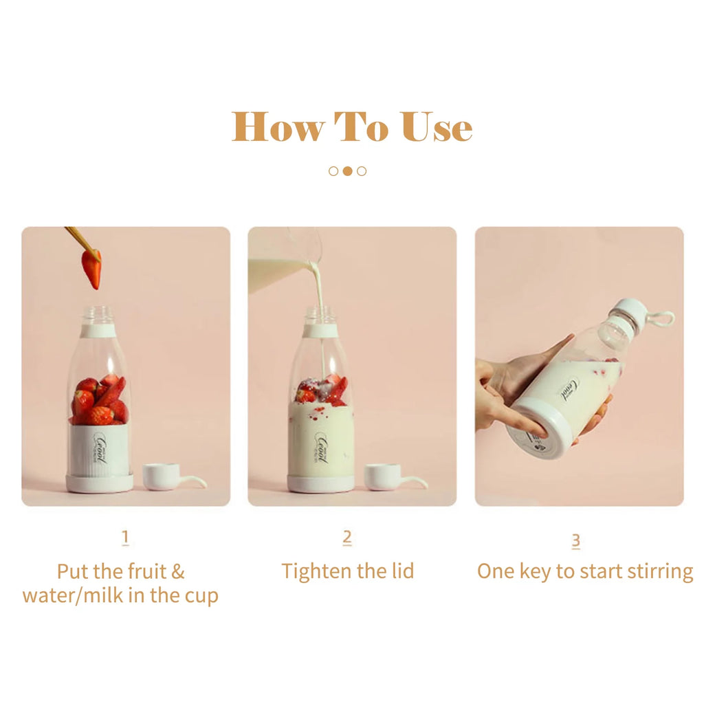 300mL Portable Electric Juicer Cup with Strap P67171