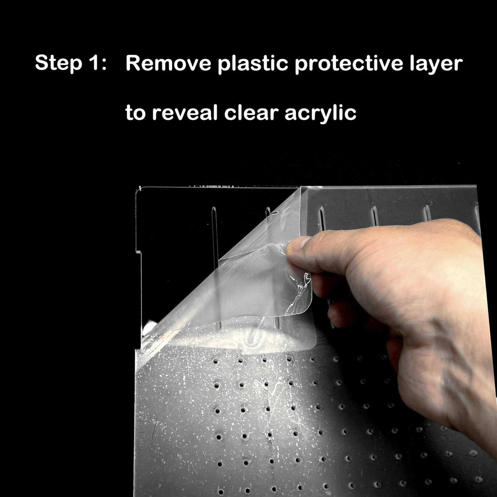 Acrylic Aquarium Divider Kit with Suction Cups L7436