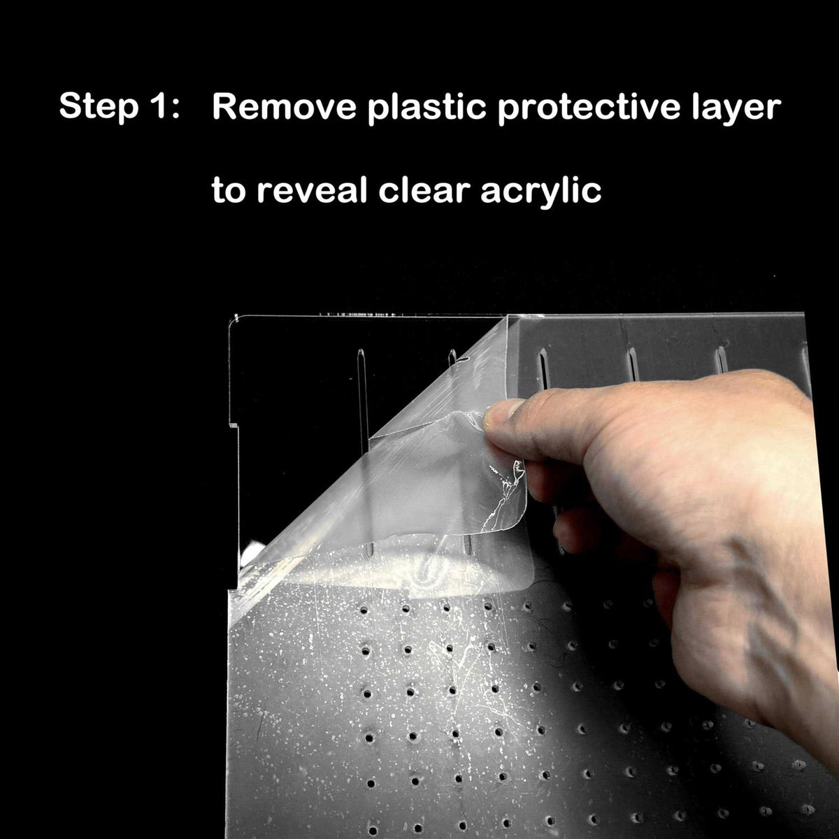 Acrylic Aquarium Divider Kit with Suction Cups L7436