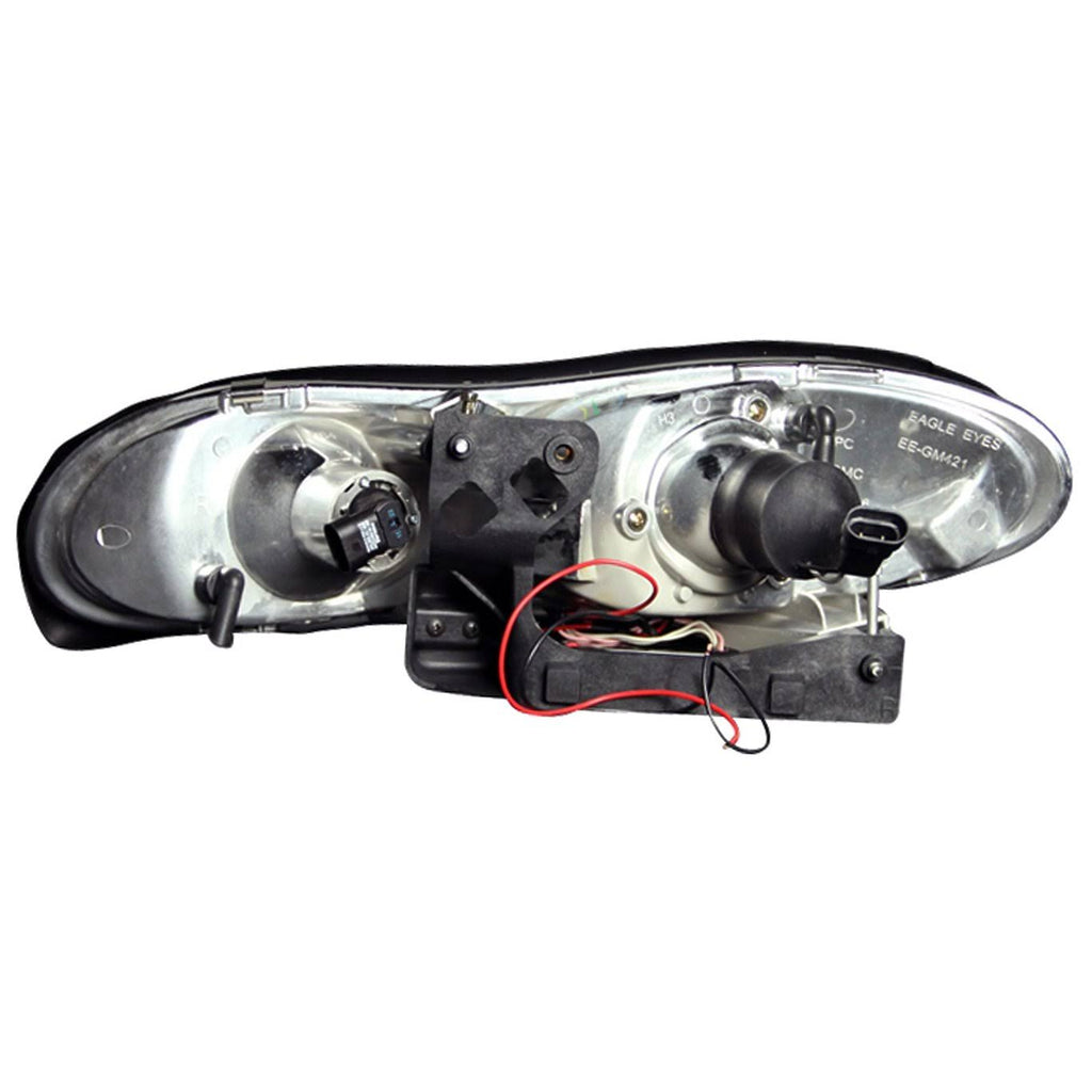 Black Projector Headlights for 1998-2002 Chevrolet Camaro Y849