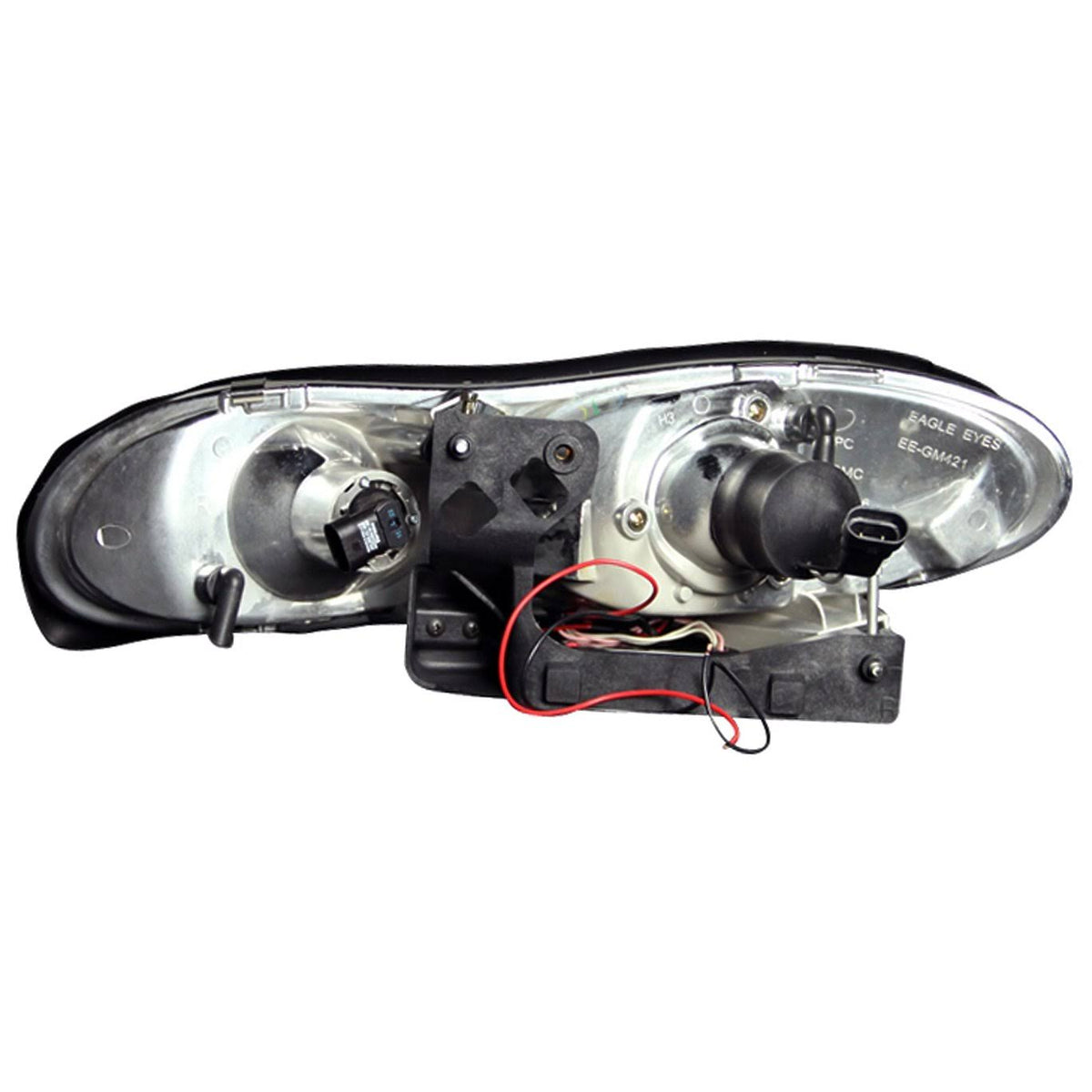 Black Projector Headlights for 1998-2002 Chevrolet Camaro Y849