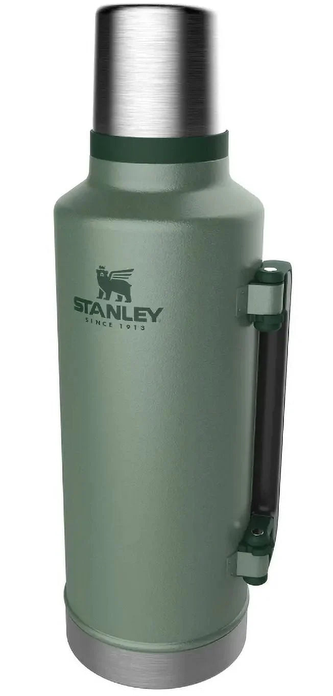 2 QT Hammertone Green Bottle E9651