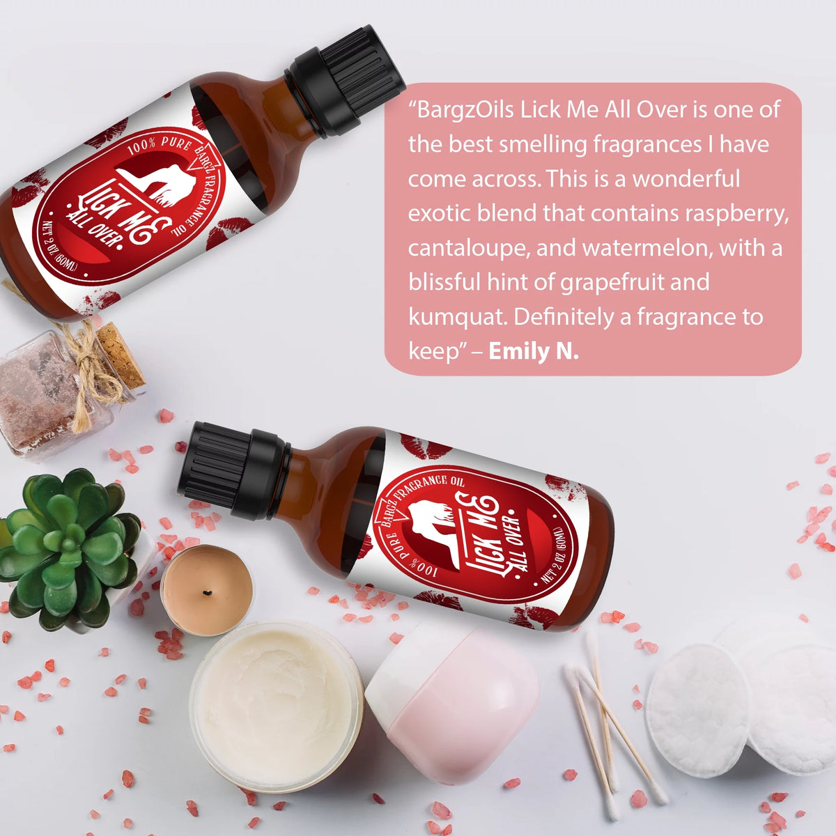 Perfume Oil with Raspberry and Melon Aromas F6862