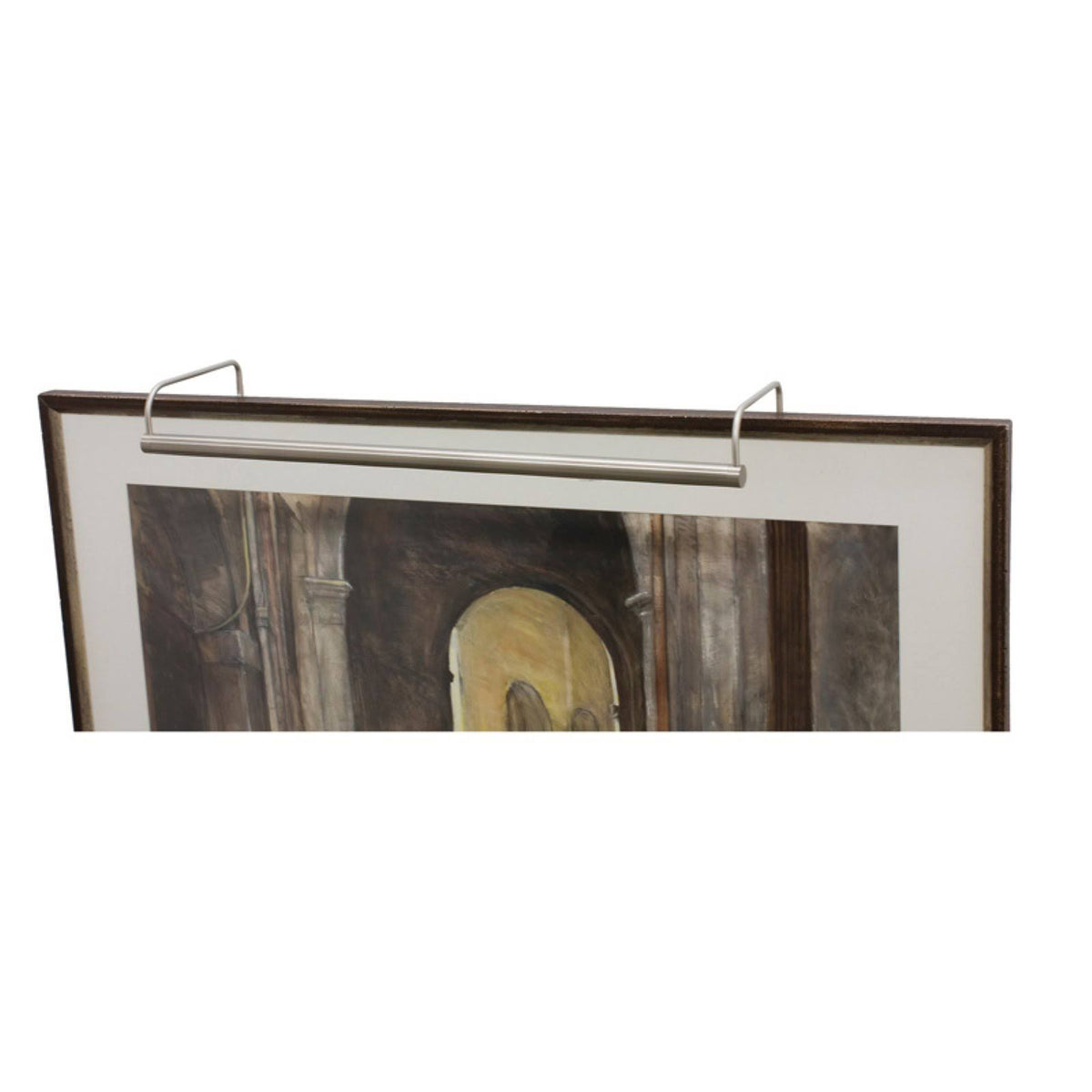 Slim-Line Picture Light Satin Nickel Z53430
