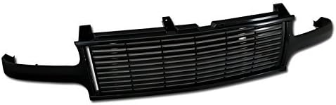 Black Horizontal Front Bumper Grill Grille B61763