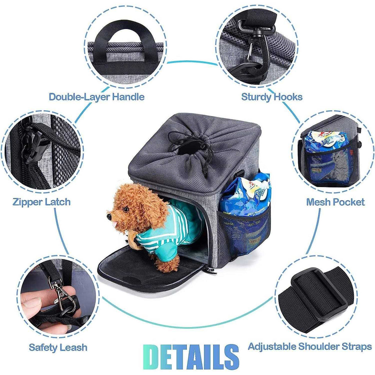 Dog Bike Basket Carrier W6515