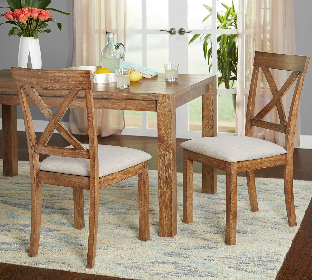 6-Piece Dining Set with Bench F169