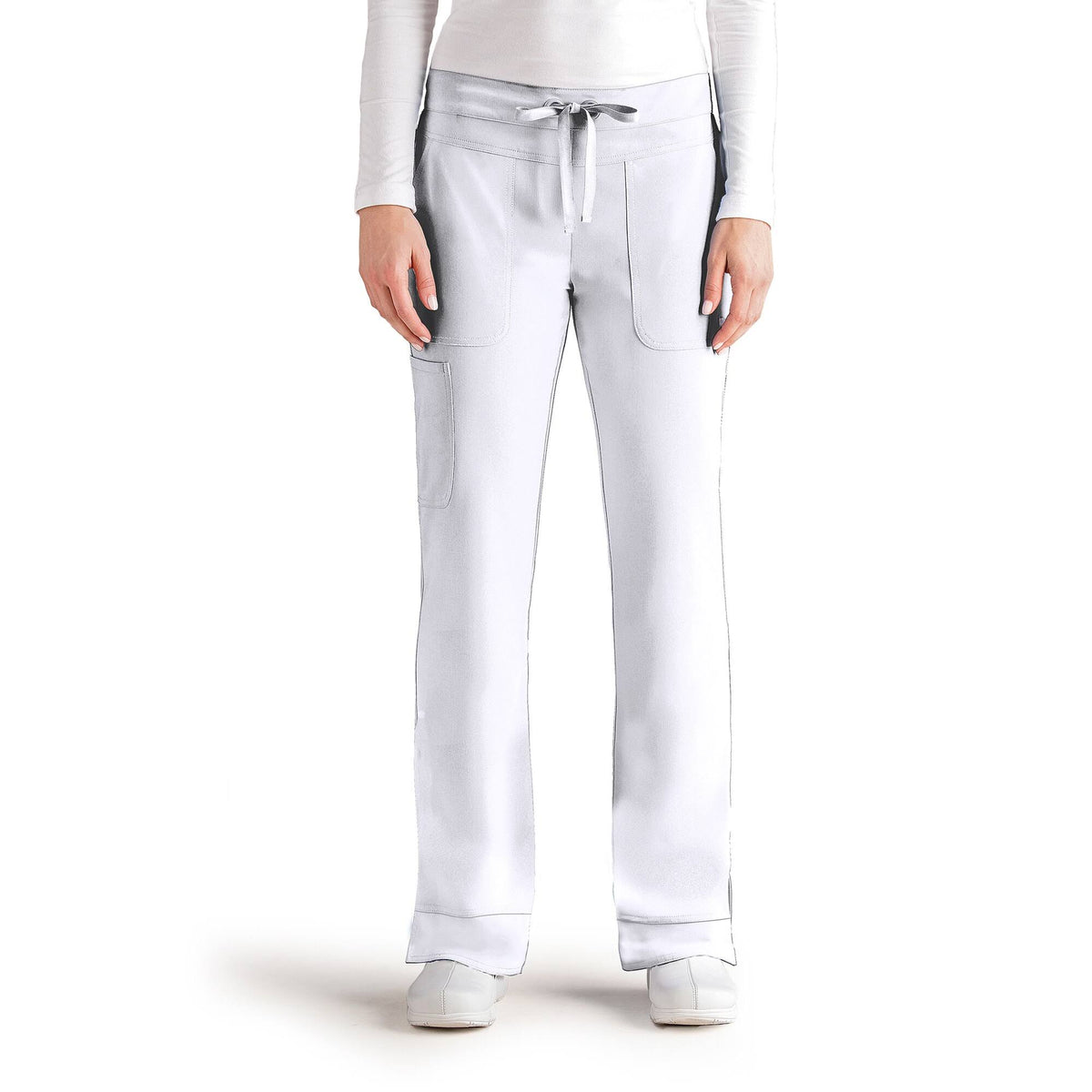 White 2x Regular Scrub Pant L5241