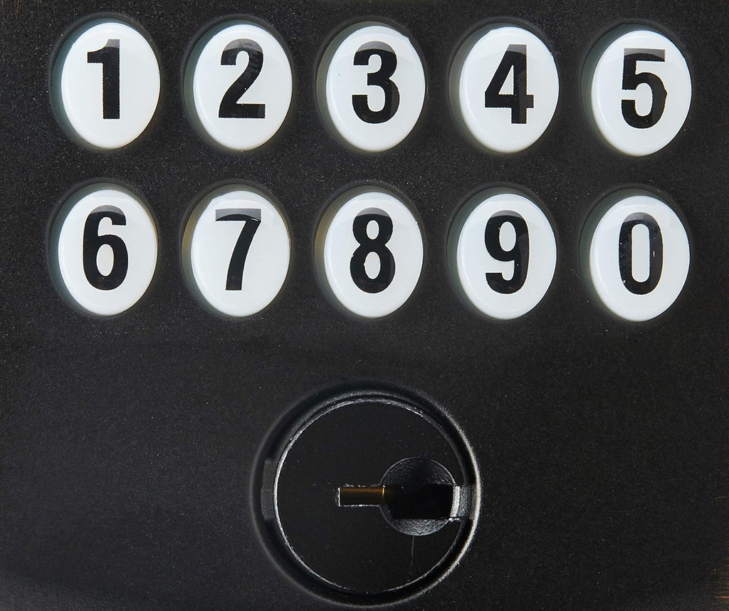 Aged Bronze Keypad Knob with Flex Lock G2799