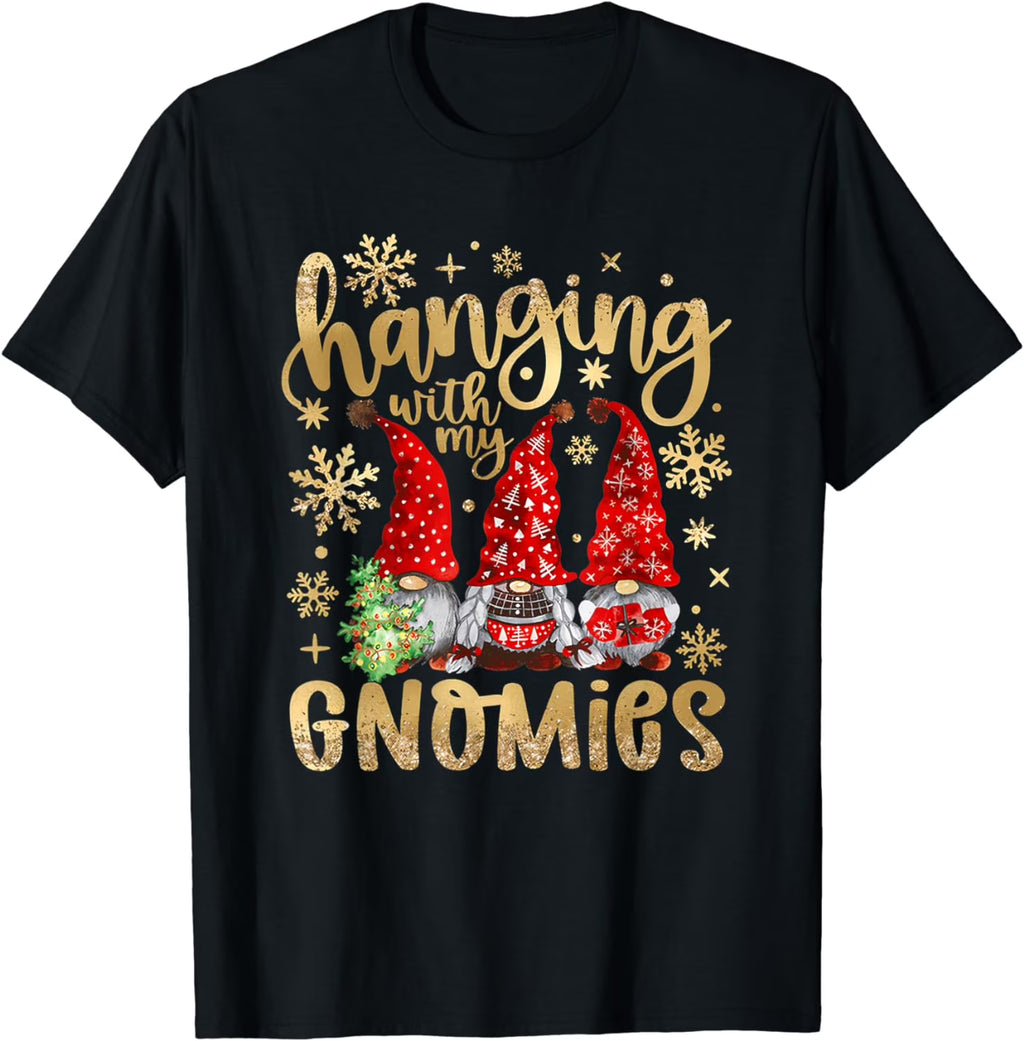 Santa Gnome Christmas Pajama T-Shirt O811935