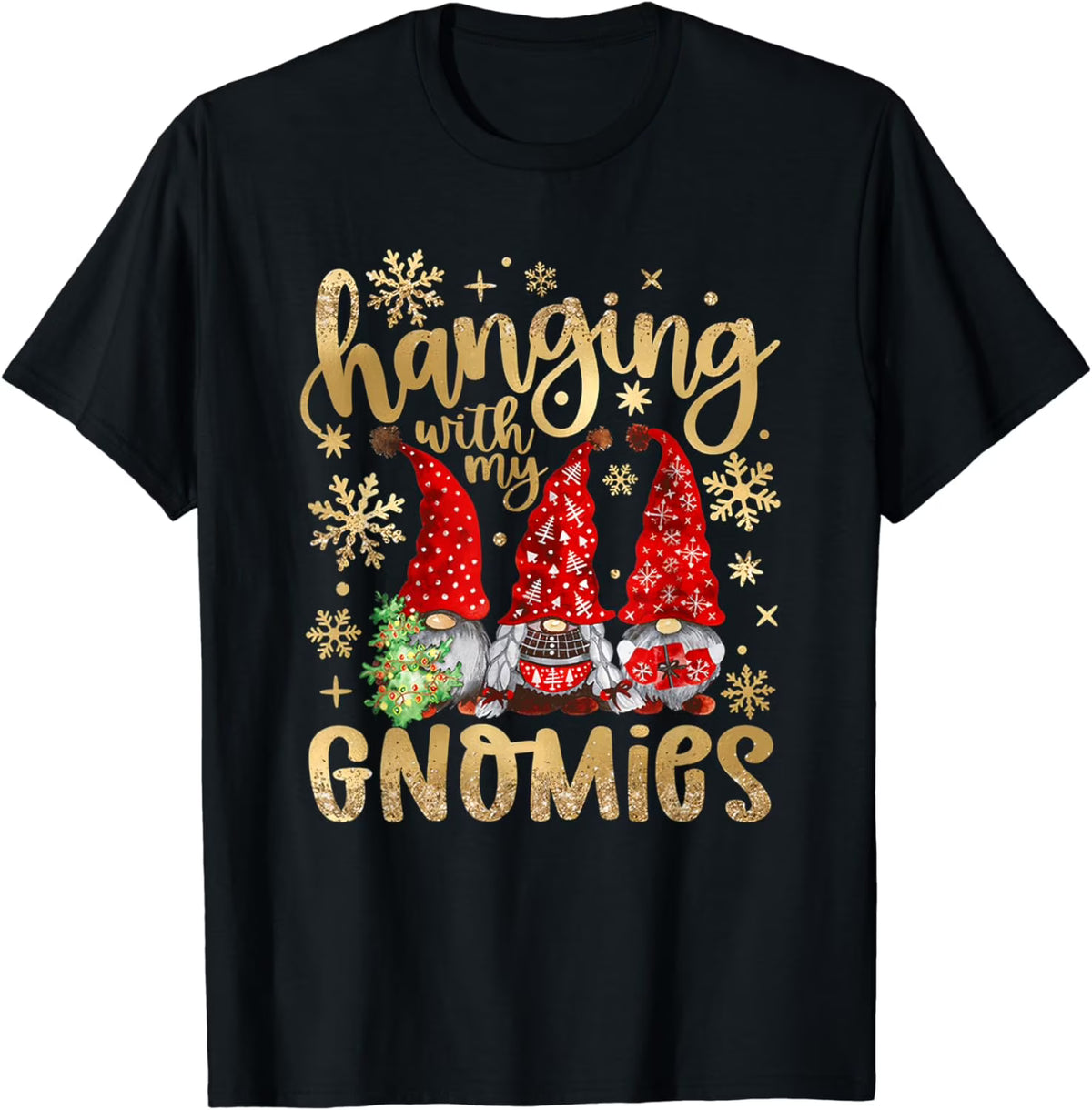 Santa Gnome Christmas Pajama T-Shirt O811935