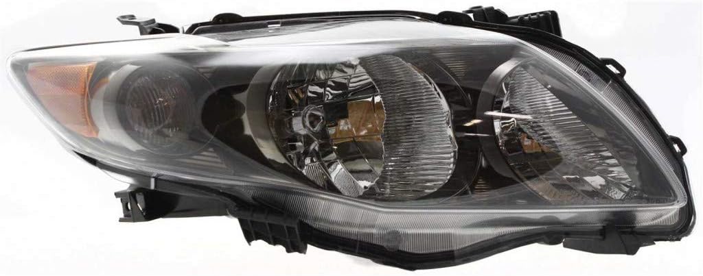 Headlight Assembly Passenger Right Side with Bulbs O685