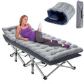 Folding Camping Cots Double Layer 1200D Heavy Duty Sleeping Cots L71910