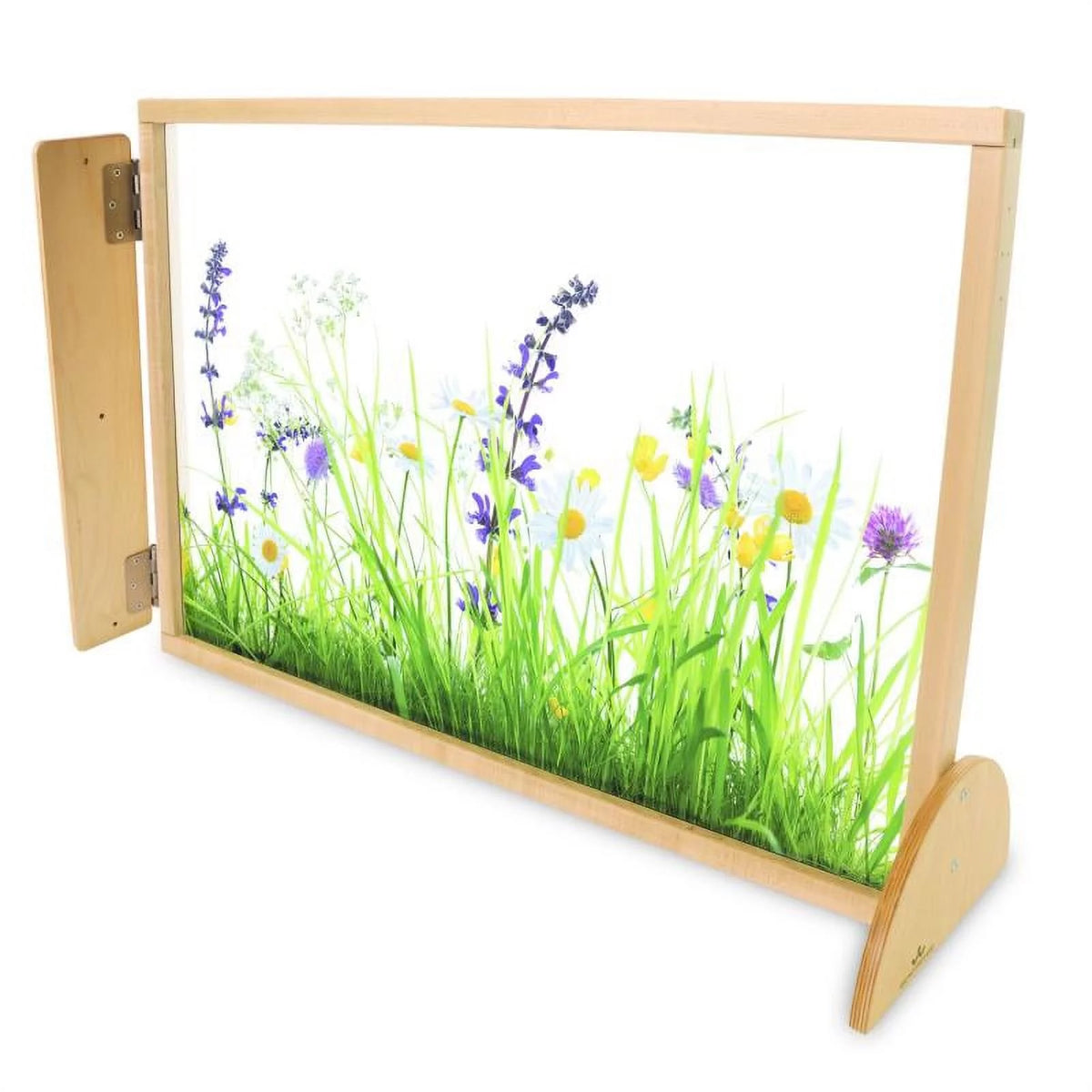 36 in. Clear Acrylic Room Divider Panel Z653