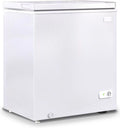 5.0 Cu ft White Chest Freezer with Storage Basket Q28987