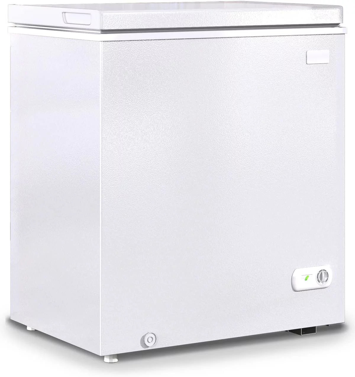 5.0 Cu ft White Chest Freezer with Storage Basket Q28987