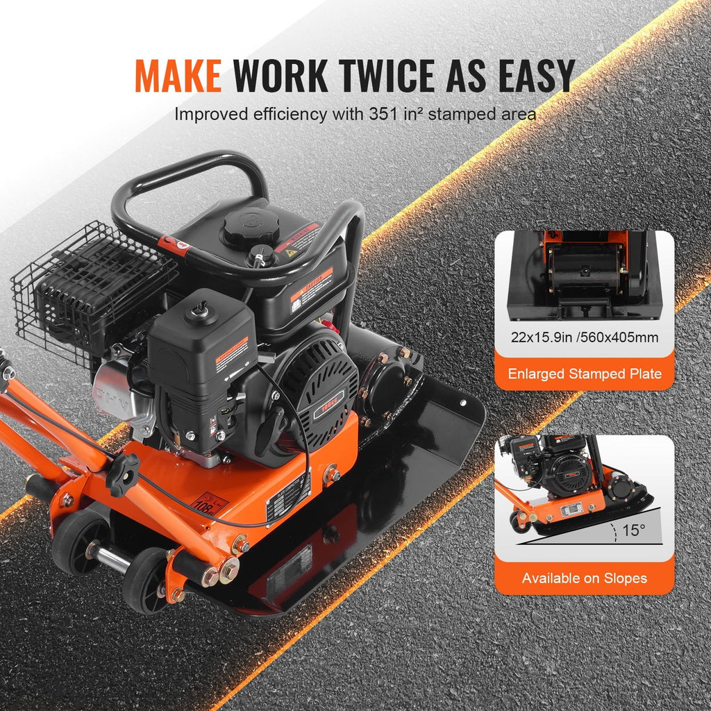 2.8 HP Walk-Behind Plate Compactor T979