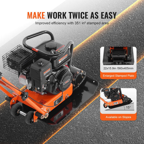 2.8 HP Walk-Behind Plate Compactor T979