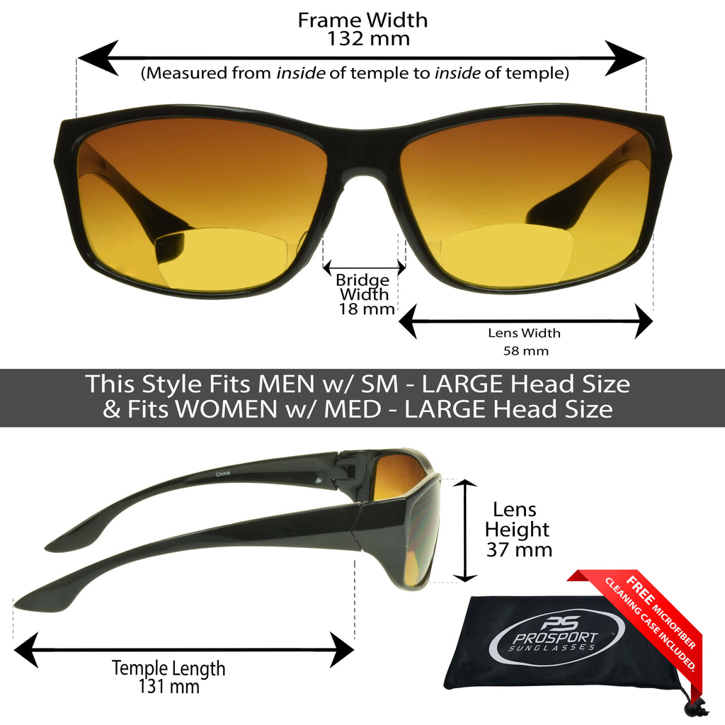 Bifocal Blue Light Blocking Reader Sunglass 2 Pairs F884