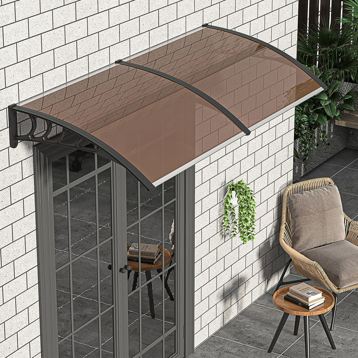Outdoor Patio Awning Canopy UV Protection A416825