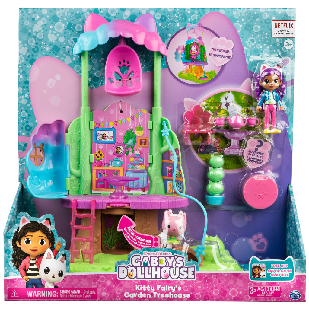 Transforming Garden Treehouse Set with 2 Figures P628301