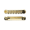 Gold Locking Tune-o-matic/Tailpiece Set H5246