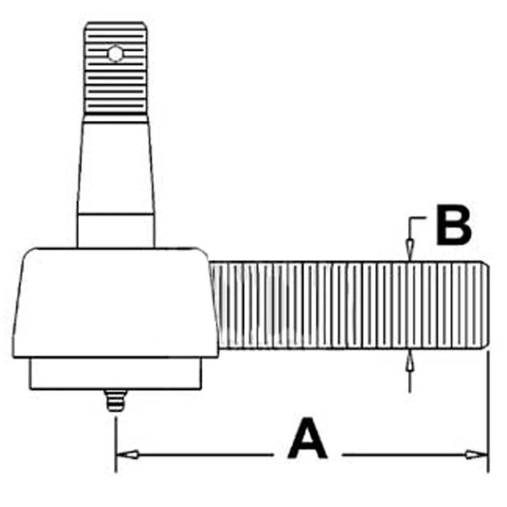 Left Hand Thread Tie Rod M186