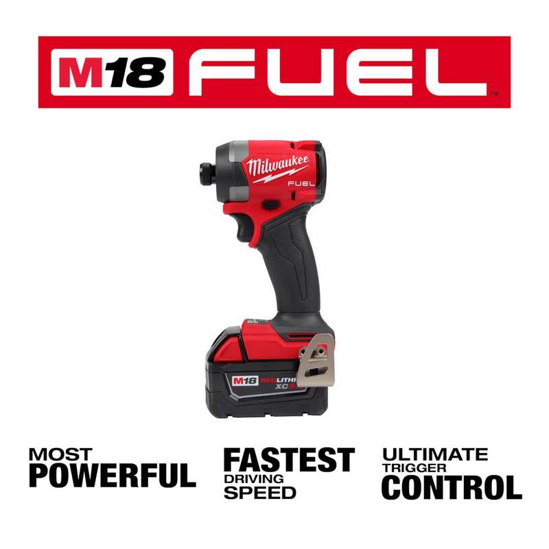 18V Cordless 1/4 in. Hex Impact Driver Kit with Batteries Charger Hard Case R399636