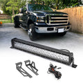 22" LED Light Bar Bumper Bracket Wire Kit N930