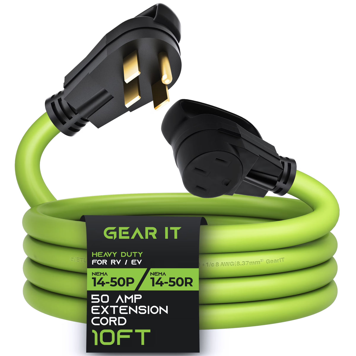 50-Amp 10 ft 4-Prong 250-Volt Extension Cord S3024