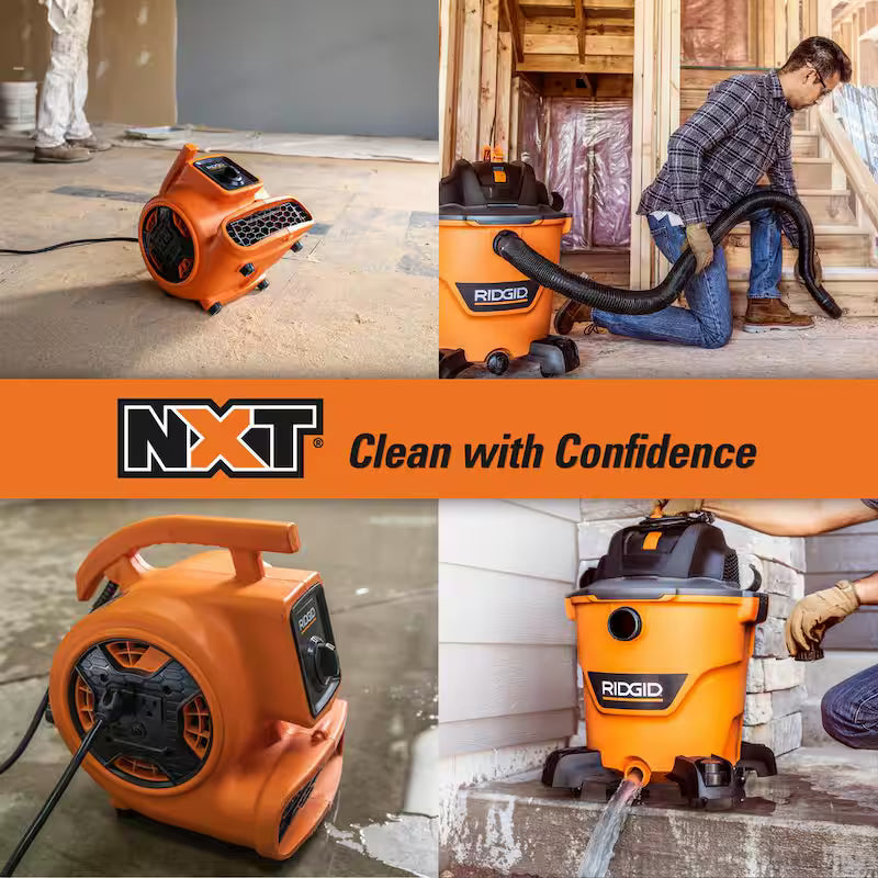 12 Gallon 5.0 Peak HP Wet/Dry Shop Vacuum with Blower Fan C791
