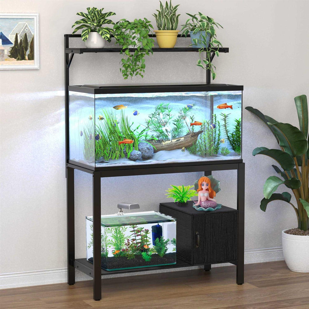 40-50 Gallon Fish Tank Stand with Plant Shelf P4625
