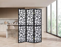 Japanese Style 3 Panels Wood Shoji Room Divider Screen I4462