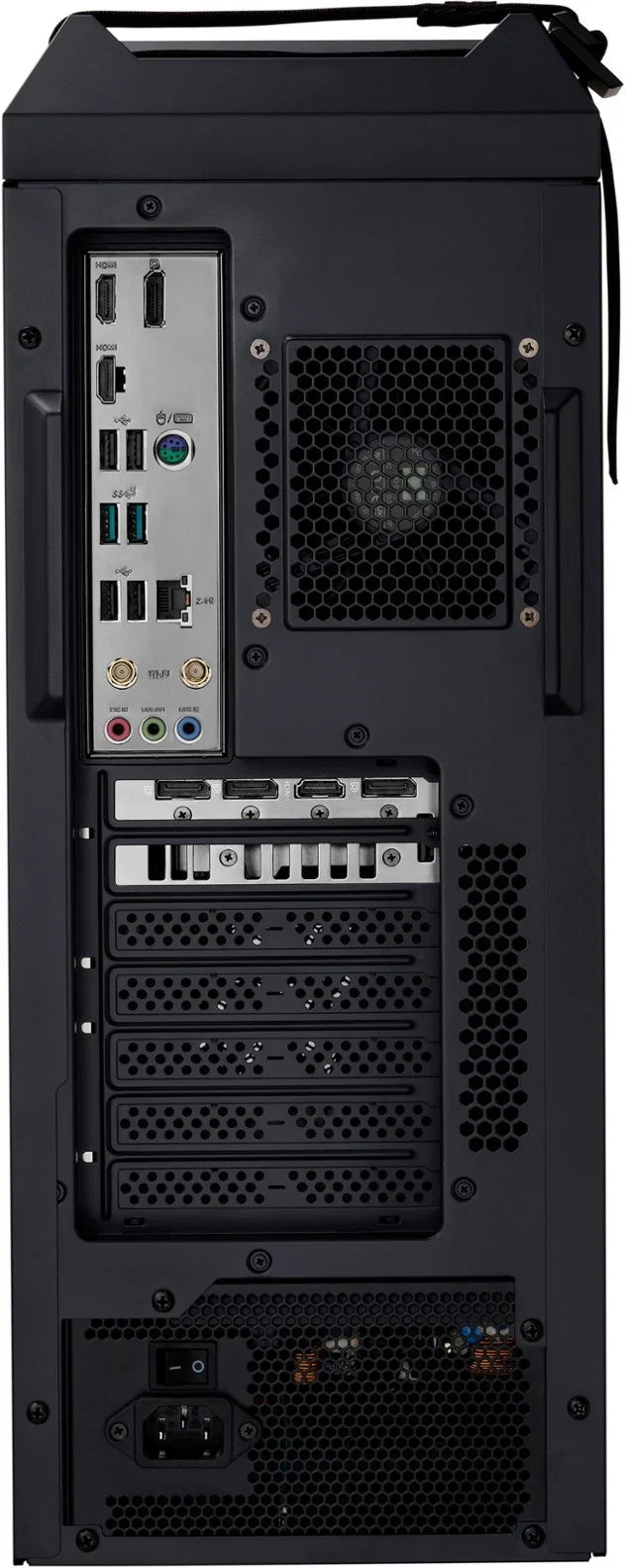 Gaming PC with Intel Core i7-13700KF, 16GB RAM, 4TB NVMe SSD + 2TB HDD, NVIDIA GeForce RTX 3080 10GB, Windows 11 Home S430