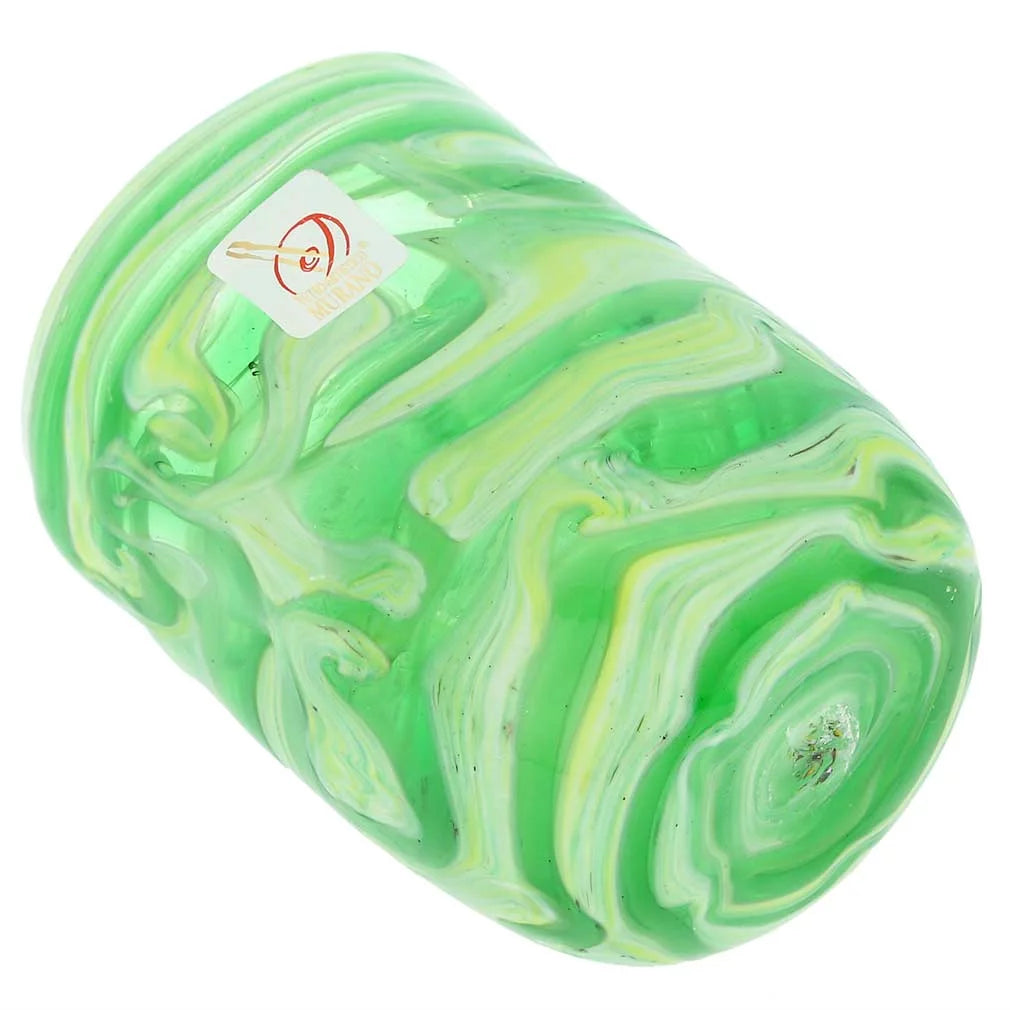 Green Murano Glass Tumbler W559584